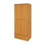GUARDA-ROUPA 2 PORTAS/1 GAVETA TIMBER - AMÊNDOA - Foto 2