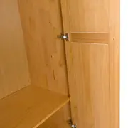 GUARDA-ROUPA 2 PORTAS/1 GAVETA TIMBER - AMÊNDOA - Foto 7
