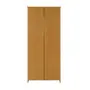 GUARDA-ROUPA 2 PORTAS/1 GAVETA TIMBER - AMÊNDOA - Foto 9