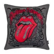 CAPA DE ALMOFADA 44 CM X 44 CM ROCK ICONS - KONKRET/VERMELHO - Foto 1