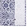 LENÇOL DE CASAL E QUEEN 2,40 M X 2,50 M FOLKSY - AZUL ESCURO/BRANCO - Foto 3