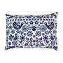 FRONHA 50 CM X 70 CM FOLKSY - AZUL ESCURO/BRANCO - Foto 2