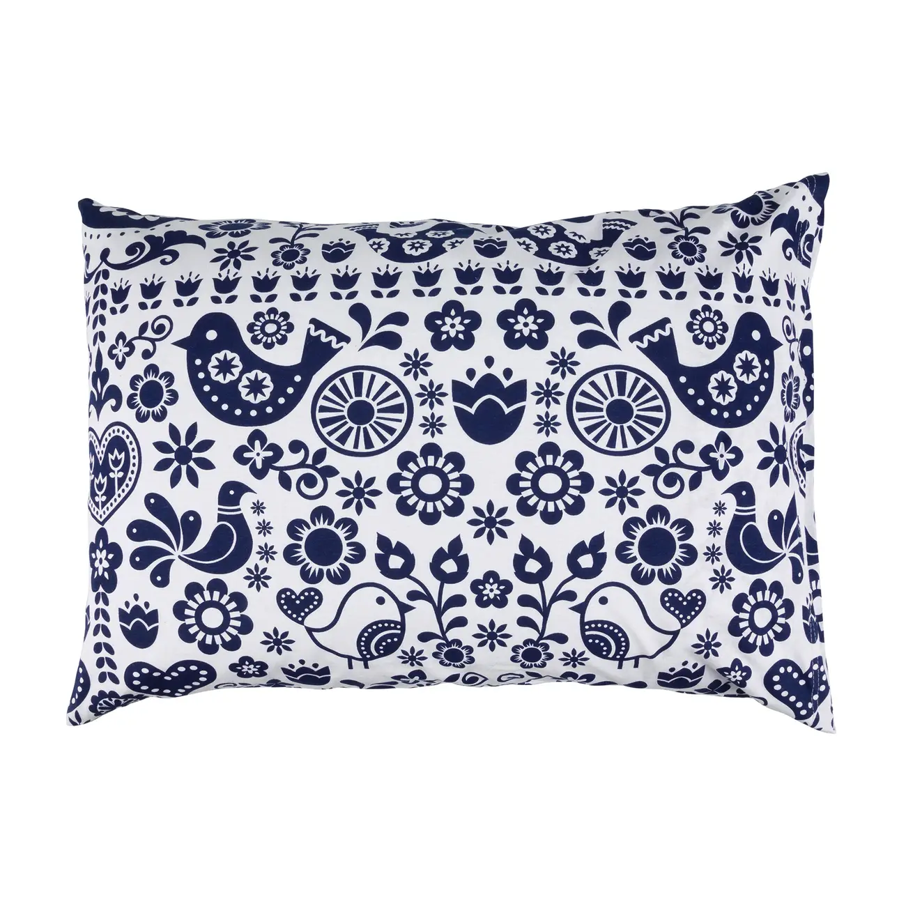 FRONHA 50 CM X 70 CM FOLKSY - AZUL ESCURO/BRANCO - Foto 2