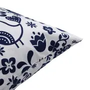 FRONHA 50 CM X 70 CM FOLKSY - AZUL ESCURO/BRANCO - Foto 3