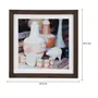 QUADRO TRACUNHAÉM II 30 CM X 30 CM - MARROM/MULTICOR - Foto 4