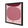 QUADRO COLORGANIC I 45 CM X 45 CM - PRETO/QUARTZO ROSA - Foto 2