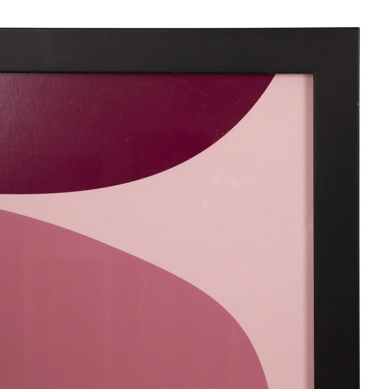 QUADRO COLORGANIC I 45 CM X 45 CM - PRETO/QUARTZO ROSA - Foto 3