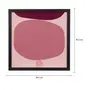 QUADRO COLORGANIC I 45 CM X 45 CM - PRETO/QUARTZO ROSA - Foto 4