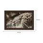 QUADRO PONTO A PONTO II 30 CM X 20 CM - MARROM/MULTICOR - Foto 4