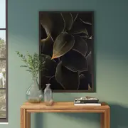 QUADRO 83 CM X 1,23 M FOLIAGE - MARROM/MULTICOR - Foto 5