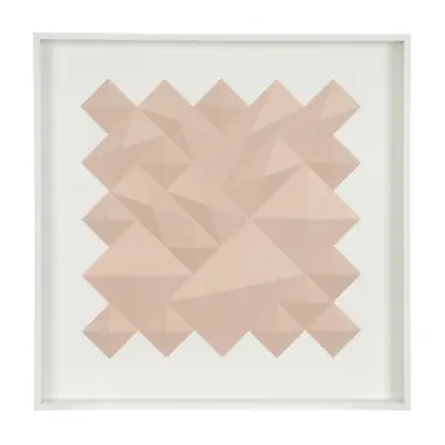 QUADRO DIAMANTE LOSANGO I 66 CM X 66 CM