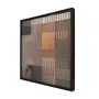 QUADRO LIGHT 60 CM X 60 CM STRIPES - PRETO/MULTICOR - Foto 2