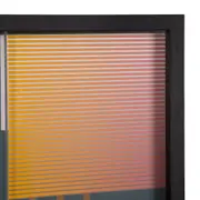 QUADRO DARK 60 CM X 60 CM STRIPES - PRETO/MULTICOR - Foto 3