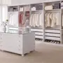 ESTRUTURA DE CÔMODA 5 GAVETAS 1,20 M X 45 CM NAMI - BRANCO - Foto 9