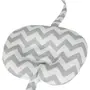 ALMOFADA AMAMENTAÇÃO 37 CM X 53 CM CUTE - BRANCO/CINZA - Foto 6