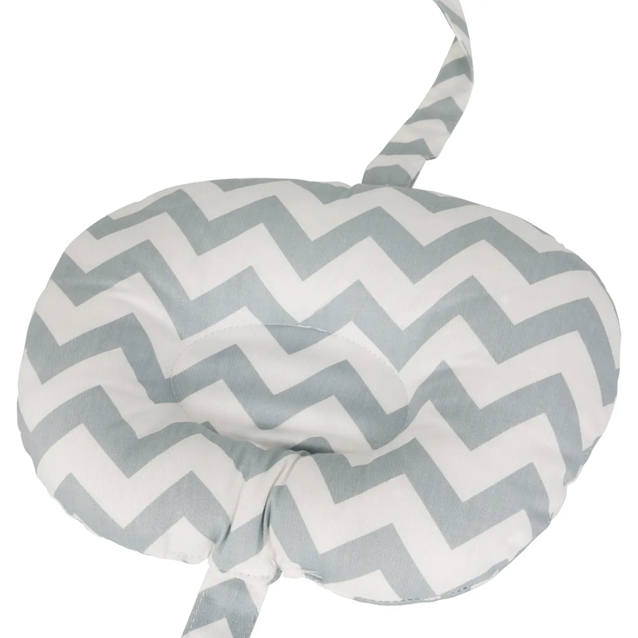 ALMOFADA AMAMENTAÇÃO 37 CM X 53 CM CUTE - BRANCO/CINZA - Foto 6