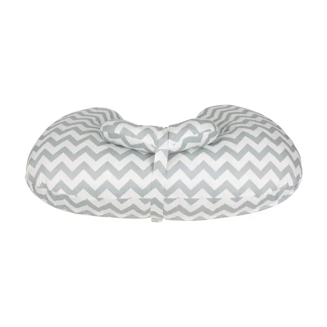 ALMOFADA AMAMENTAÇÃO 37 CM X 53 CM CUTE - BRANCO/CINZA - Foto 8