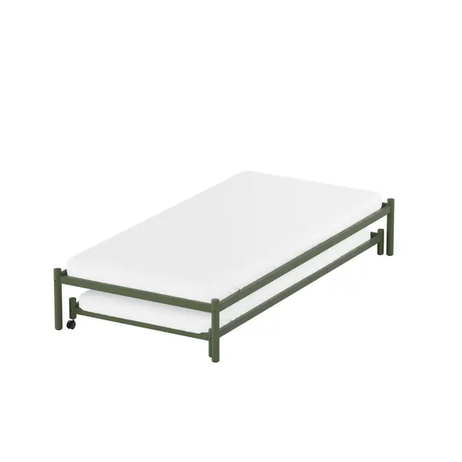 CAMA DE SOLTEIRO 88 C/CAMA INF 78 FLAT - MUSGO/MUSGO - Foto 6