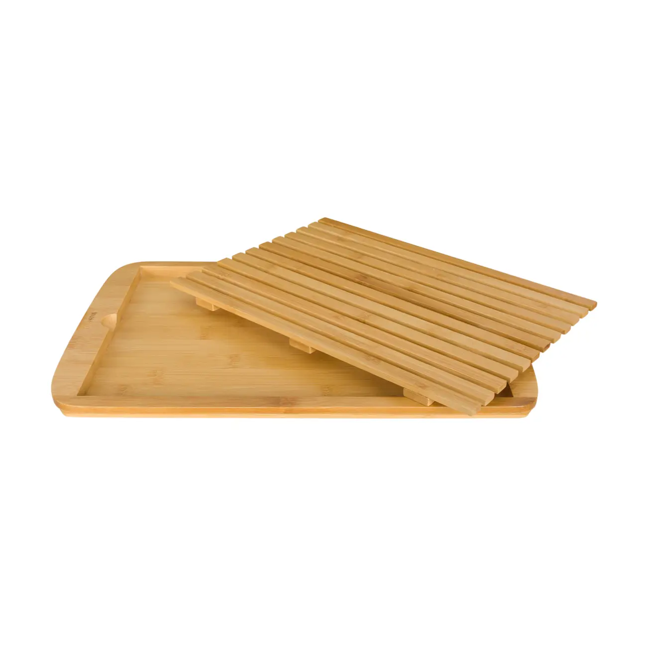 TÁBUA MIGALHEIRA 35 CM X 24 CM BAMBOO - BAMBU/NATURAL - Foto 5