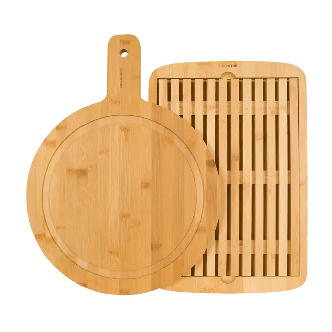 TÁBUA MIGALHEIRA 35 CM X 24 CM BAMBOO - BAMBU/NATURAL - Foto 7