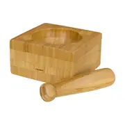 PILÃO COM SOCADOR BAMBOO - BAMBU - Foto 2