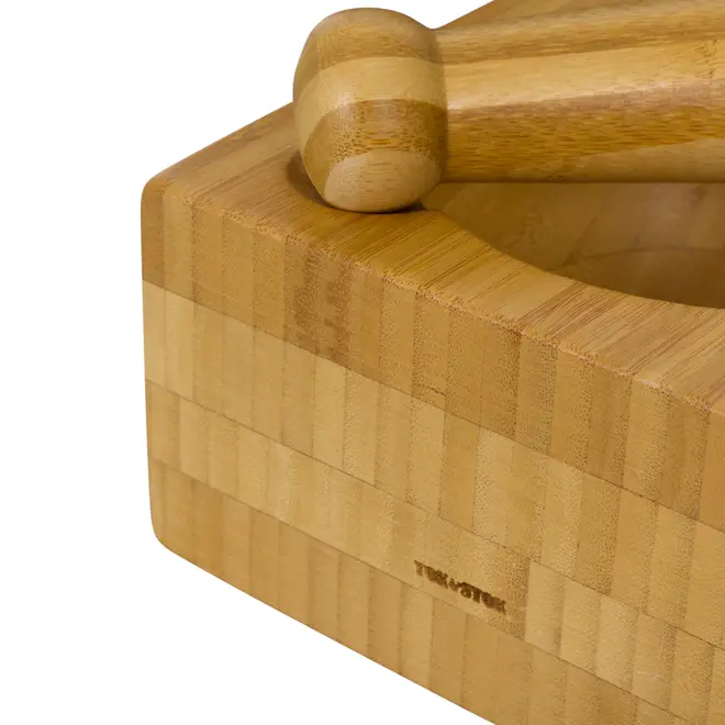 PILÃO COM SOCADOR BAMBOO - BAMBU - Foto 4