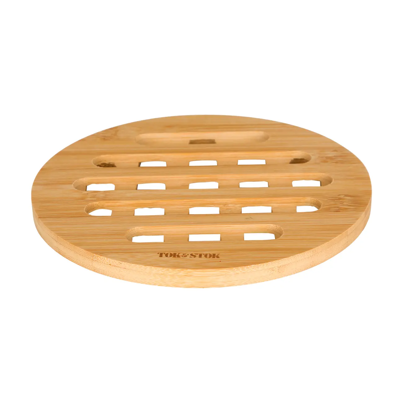 DESCANSO REDONDO 18 CM BAMBOO - BAMBU - Foto 2