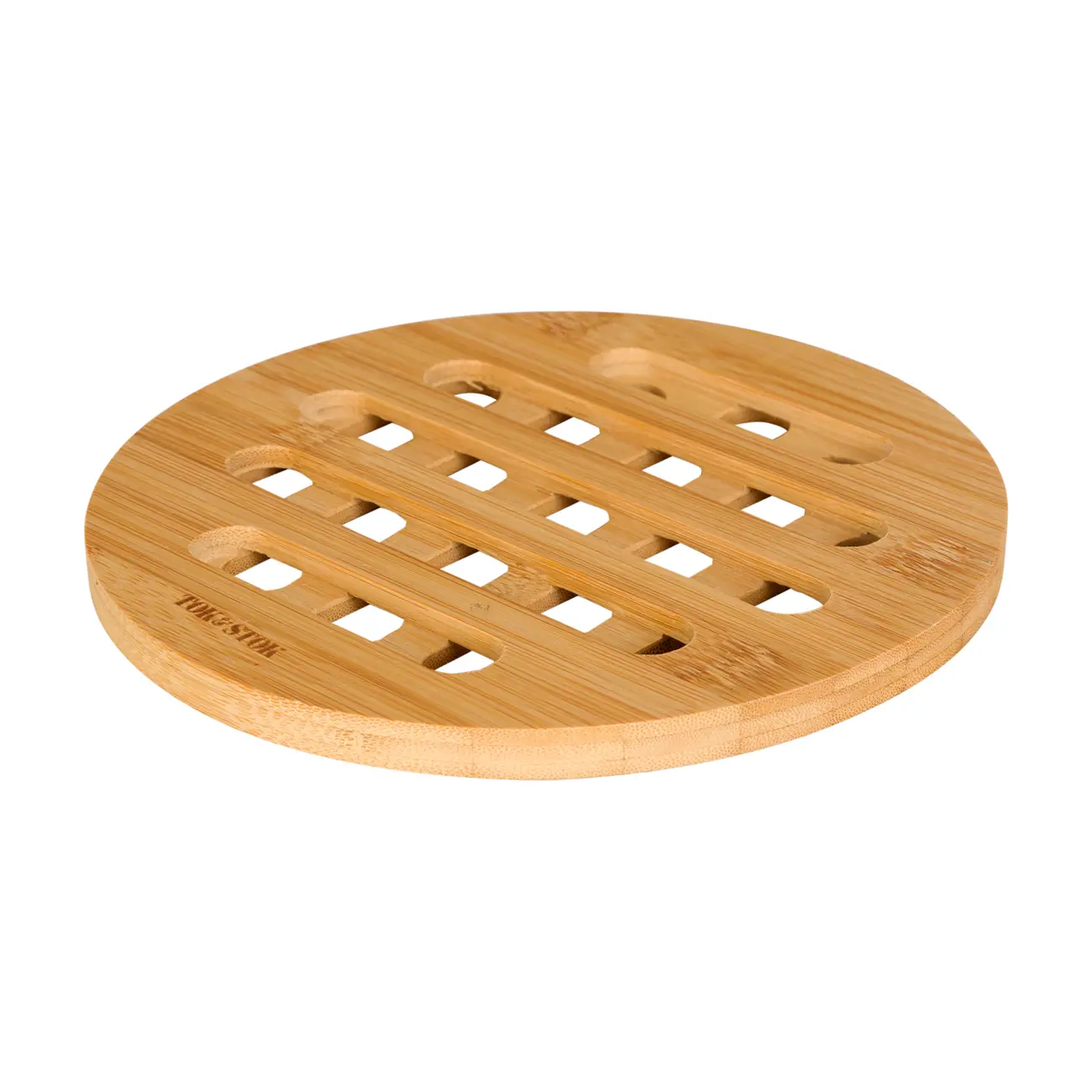 DESCANSO REDONDO 18 CM BAMBOO - BAMBU - Foto 3