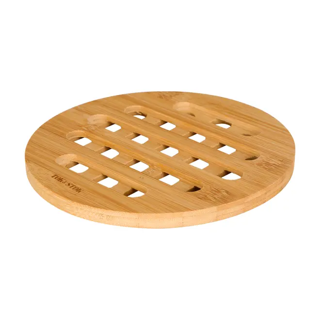 DESCANSO REDONDO 18 CM BAMBOO - BAMBU - Foto 3