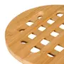 DESCANSO REDONDO 18 CM BAMBOO - BAMBU - Foto 4