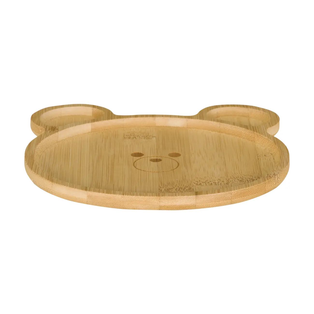 PRATO INFANTIL BAMBOO BEAR - BAMBU/NATURAL - Foto 2