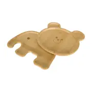PRATO INFANTIL BAMBOO BEAR - BAMBU/NATURAL - Foto 6