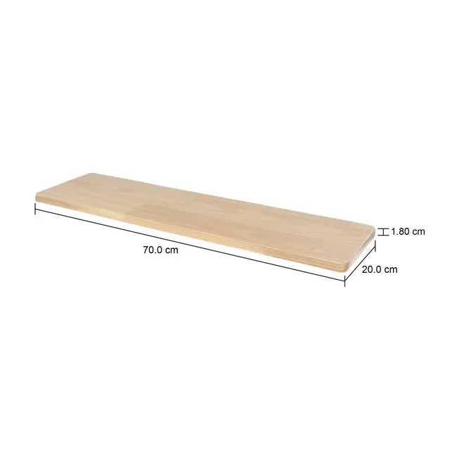 PRATELEIRA 1.8 CM X 70 CM X 20 CM SHAPE - NATURAL WASHED - Foto 5
