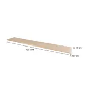 PRATELEIRA 1,8 CM X 1,20 M X 20 CM SHAPE - NATURAL WASHED - Foto 5