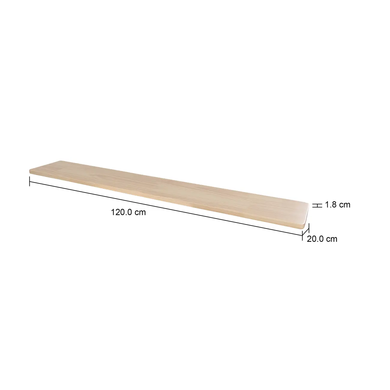 PRATELEIRA 1,8 CM X 1,20 M X 20 CM SHAPE - NATURAL WASHED - Foto 5