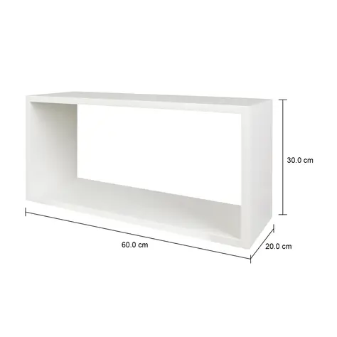 Imagem com medidas do produto NICHO 30 CM X 60 CM X 20 CM MOOD