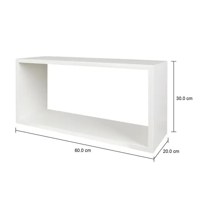 NICHO 30 CM X 60 CM X 20 CM MOOD - BRANCO - Foto 8