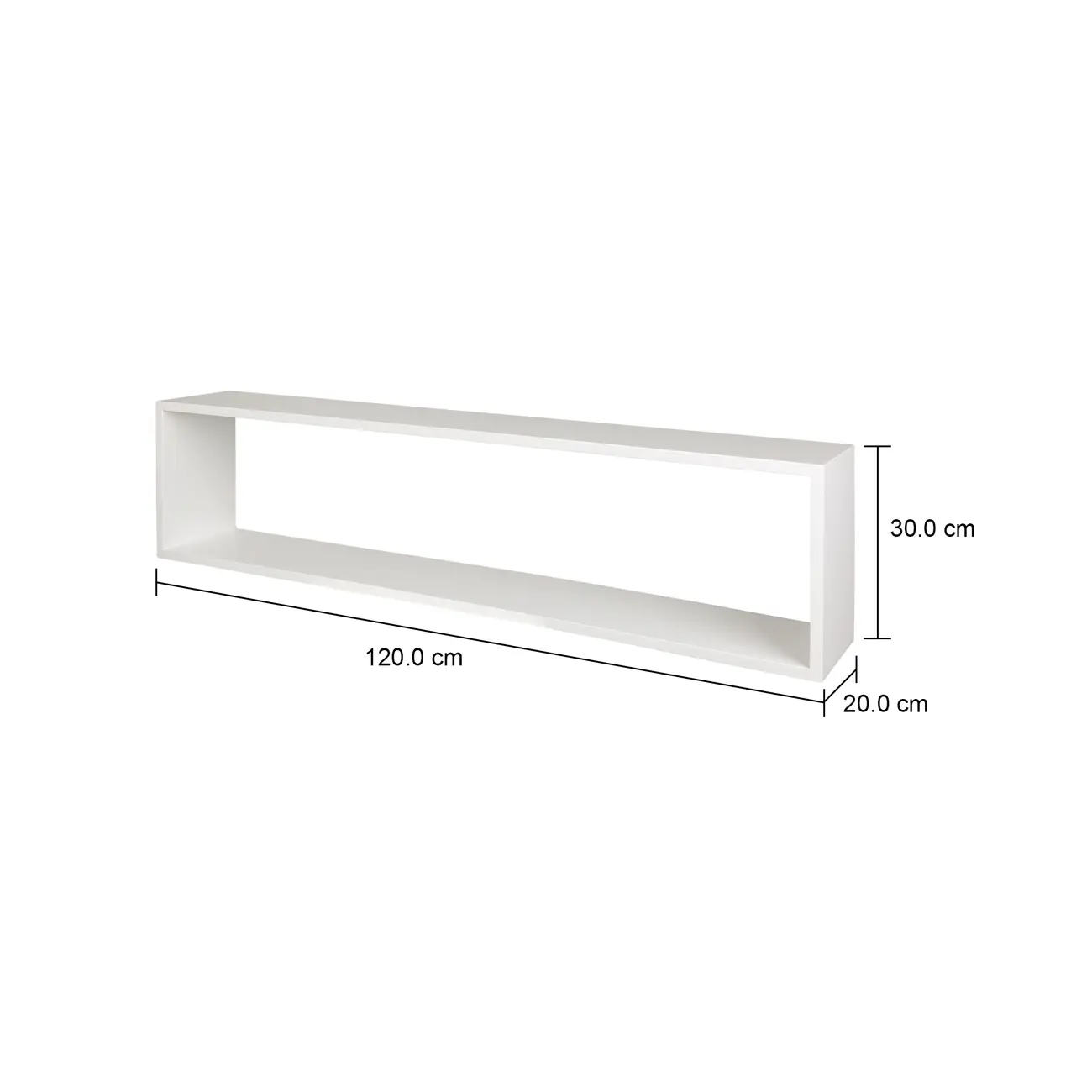 NICHO 30 CM X 1,20 M X 20 CM MOOD - BRANCO - Foto 10