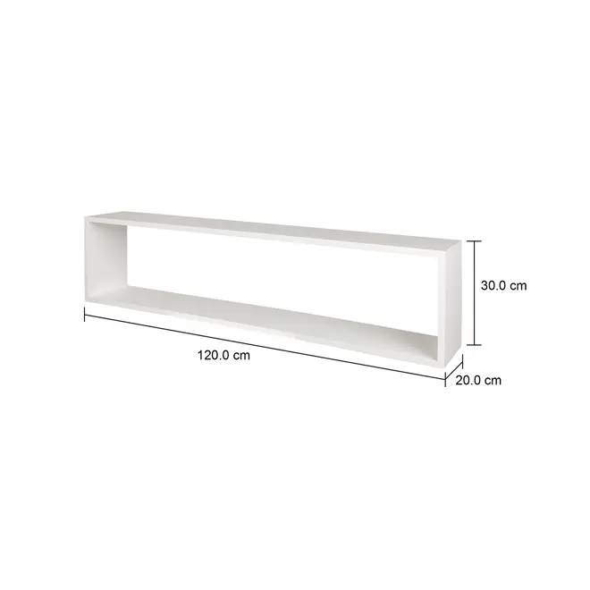 NICHO 30 CM X 1,20 M X 20 CM MOOD - BRANCO - Foto 10