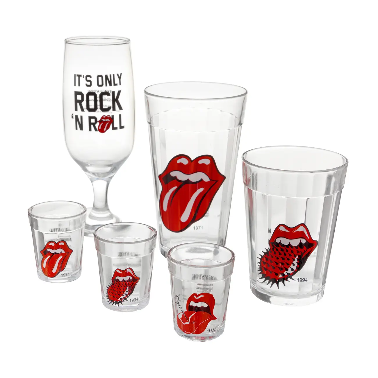 TAÇA CERVEJA 300 ML ONLY ROCK 'N' ROLL - PRETO/VERMELHO - Foto 5