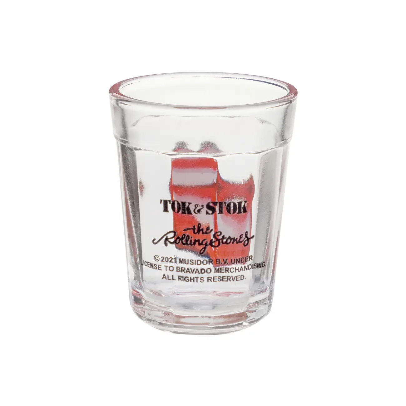 COPO APERITIVO 45 ML ROCK HISTORY 1971 - INCOLOR/VERMELHO - Foto 2