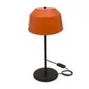 TERRACOTA/PRETO - LUMINÁRIA DE MESA HAT