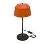 TERRACOTA/PRETO - LUMINÁRIA DE MESA HAT