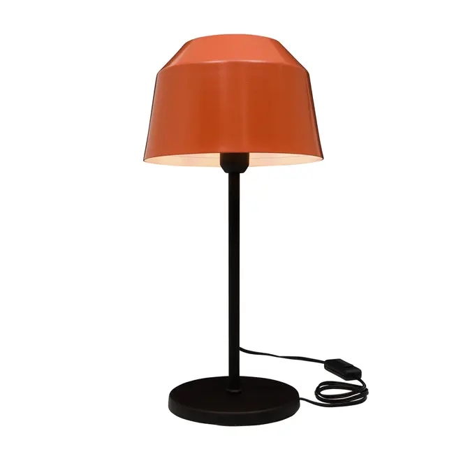 LUMINÁRIA DE MESA HAT - TERRACOTA/PRETO - Foto 3
