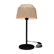 LUMINÁRIA DE MESA HAT - CAMELO/PRETO - Foto 3
