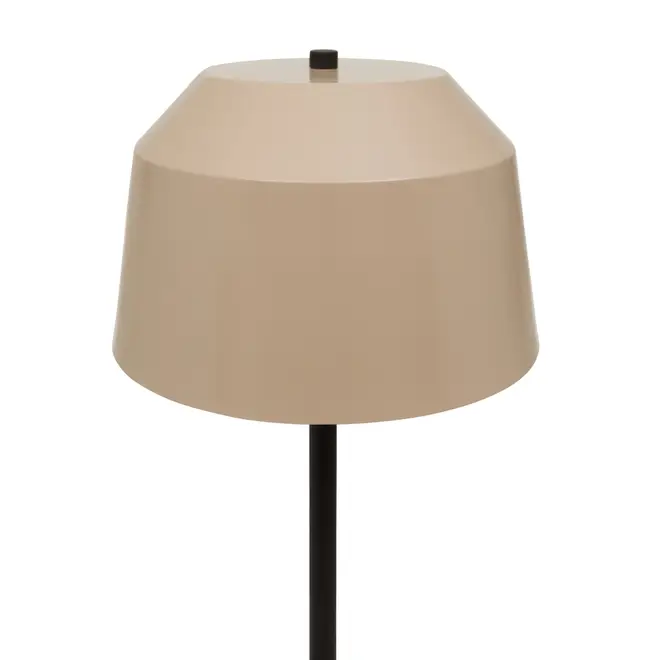 LUMINÁRIA DE MESA HAT - CAMELO/PRETO - Foto 5