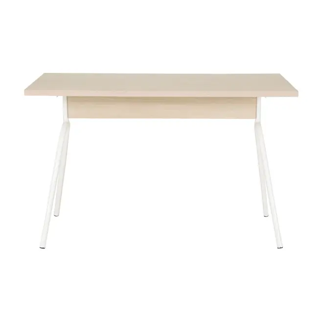 MESA 1,20 M X 60 CM COLAB - BRANCO/NEW OAK - Foto 1