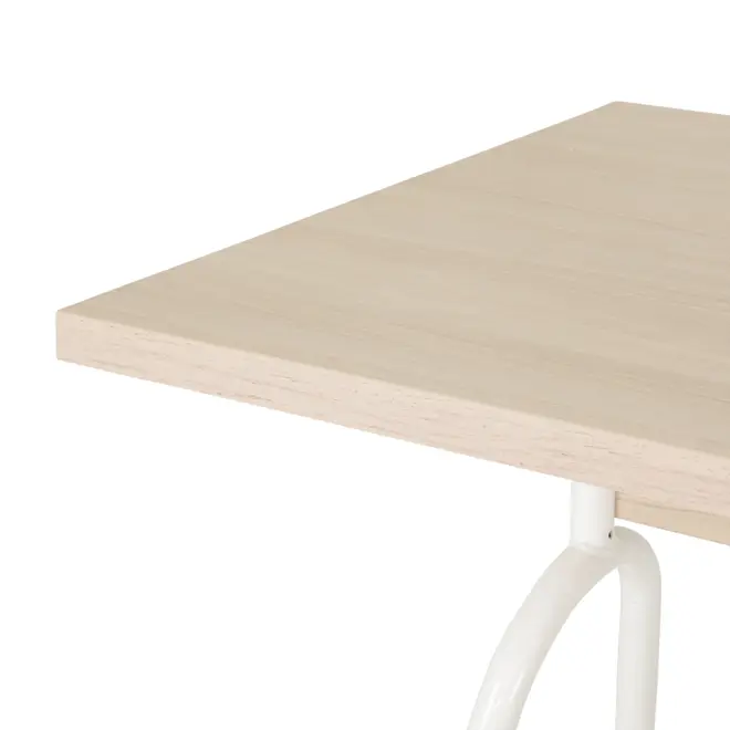 MESA 1,20 M X 60 CM COLAB - BRANCO/NEW OAK - Foto 4