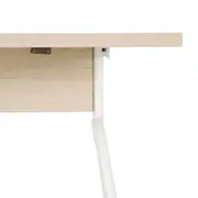 MESA 1,20 M X 60 CM COLAB - BRANCO/NEW OAK - Foto 5