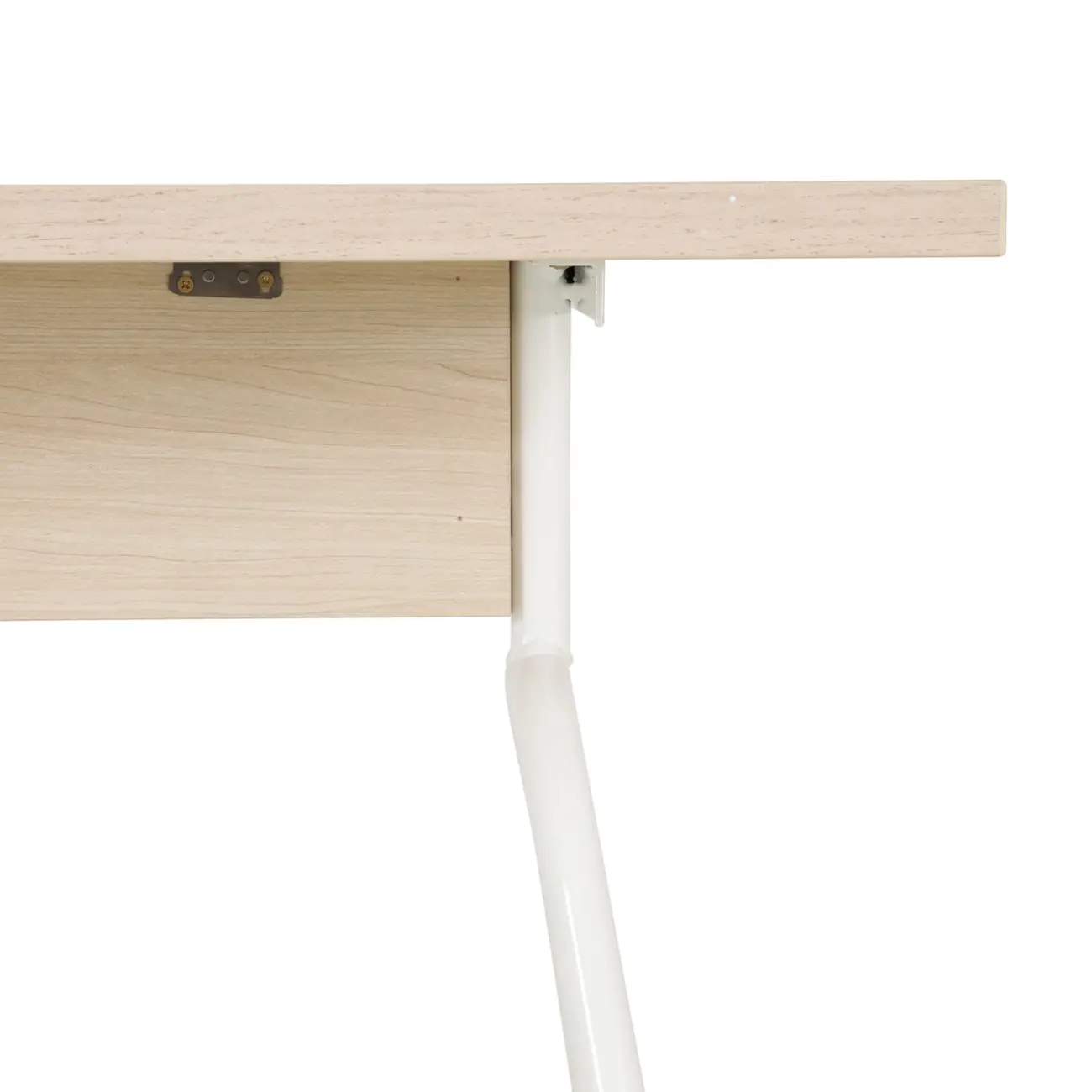 MESA 1,20 M X 60 CM COLAB - BRANCO/NEW OAK - Foto 5